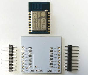 ESP8266-12 adapter plate