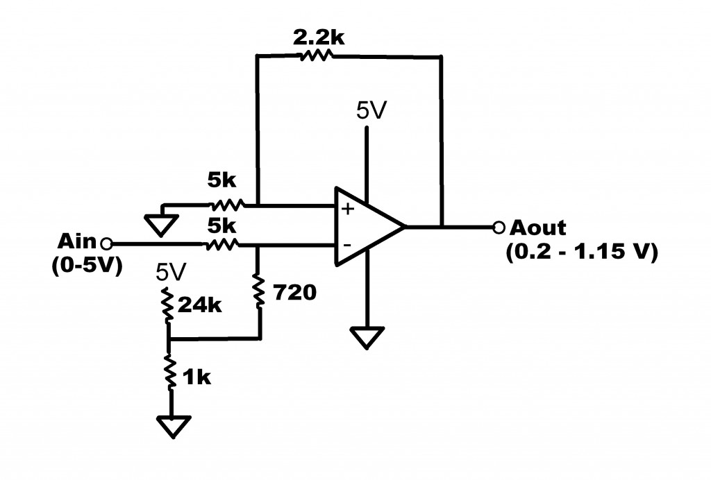 ESP8266 Analog Input Voltage Level Shifter