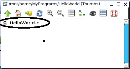 select-helloworld-file